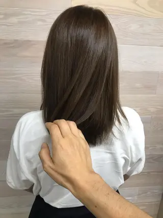 ミディアム 🌈似合わせカット 中村隆寛のヘアスタイル