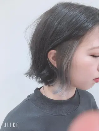 ショート カラー sato manamiのヘアスタイル