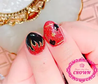 ネイル CROWN プライベートサロンのネイルデザイン