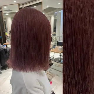 ミディアム カラー stylist ◎RUKI.のヘアスタイル