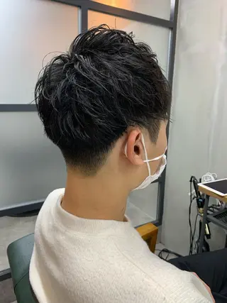 ショート メンズ 【S.BROOM】 店長　西川徹のヘアスタイル