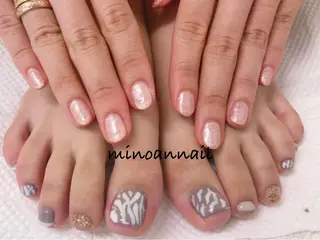 ネイル 美ノ庵ネイルサロン メトロポリタン前店のネイルデザイン