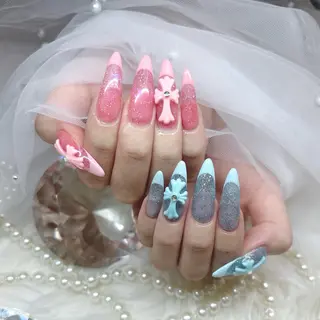 ロング Nailsalon Angeのネイルデザイン