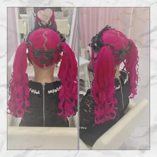 ロング ヘアアレンジ ヘアセット/着付け 𓇼 松本 夏美𓇼のヘアスタイル