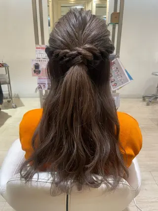 ロング ヘアメイクウィル所属・蓮田 葵のヘアスタイル