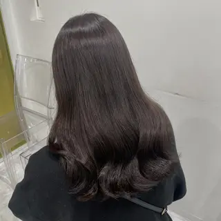 ロング カラー BABY 艶髪暗髪ヘア💖達人のヘアスタイル