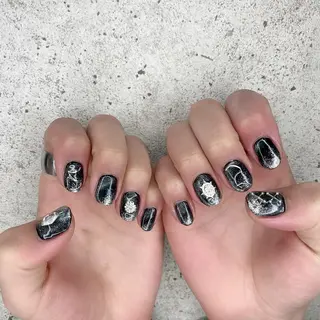 ショート カラー パーマ ヘアアレンジ メンズ キッズ ネイル マツエク・マツパ Salon Ｋのネイルデザイン