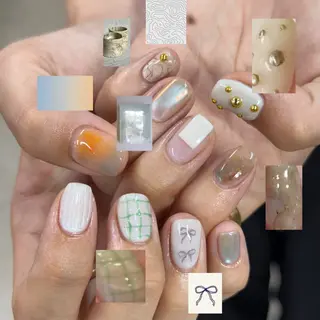 ネイル mai♡マグネット/ ニュアンス/マツパのマツエク・マツパデザイン