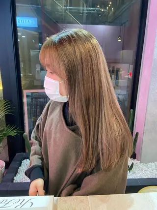 カラー 艶感透明感カラー🤍 hinaのヘアスタイル