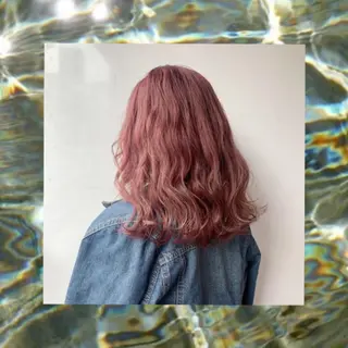 ロング カラー ヘアアレンジ メンズ キッズ ネイル マツエク・マツパ 透明感カラー/推しカ ラー☁️JURAのヘアスタイル