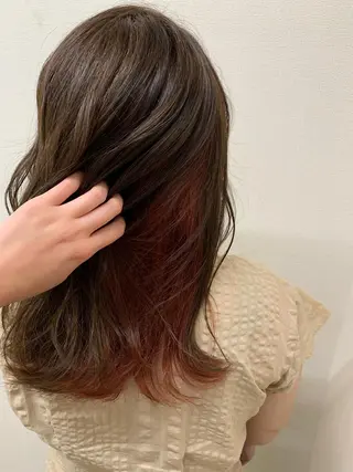 カラー D.I.E.V.A hair 池袋東口所属・杉浦千智💗アイドル 大好き美容師💗のヘアスタイル