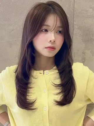 ロング 🌼アユム/レイヤー ハッシュカット🌼のヘアスタイル