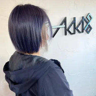 ミディアム カラー パーマ ヘアアレンジ Add9 柳田健登のヘアスタイル