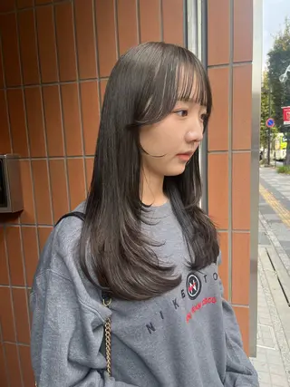 ロング カラー channel所属・Natsumi ❤︎のヘアスタイル