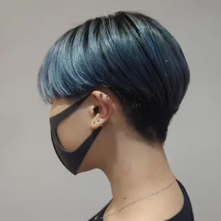 ショート カラー CESLIONS祐天寺所属・田中将平【 サロンマネージャー】のヘアスタイル