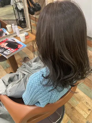 セミロング カラー Hair's RooMのヘアスタイル