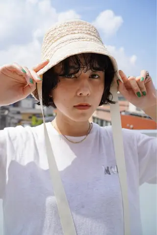 ショート カラー パーマ ANY／SUE 千葉パーマのヘアスタイル