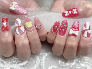 ネイル パラジェル PUERTOのネイルデザイン