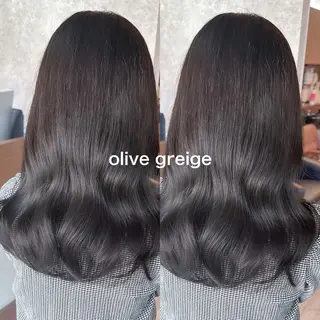 セミロング カラー 高橋 みく/ minimのヘアスタイル