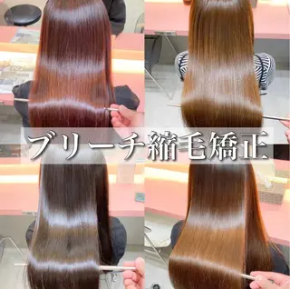 ロング 池袋/似合わせ/縮毛 髪質改善【ugen】のヘアスタイル