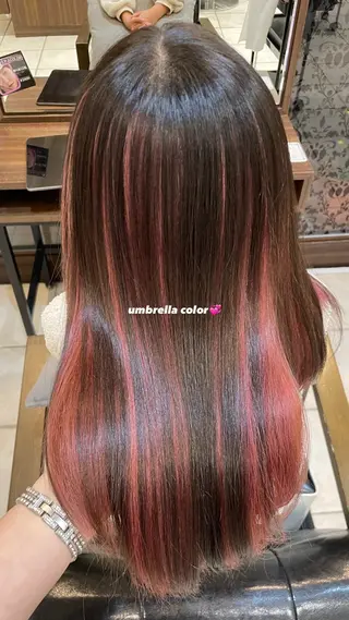 カラー 🩵RIKO🩵 透明感カラー🫧のヘアスタイル