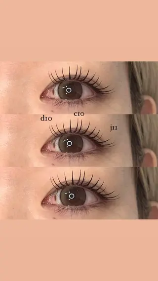 マツエク・マツパ ＋tico _ayanaのマツエク・マツパデザイン