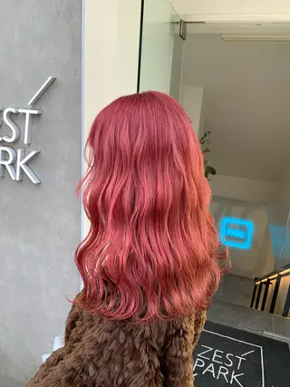 ロング カラー 【韓国ヘア・ネイル】 HINATA🍒のネイルデザイン