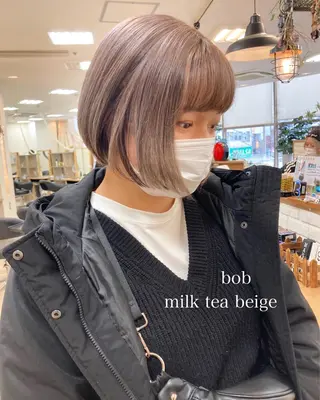 ショート カラー 初めてのショート お任せください✂️のヘアスタイル