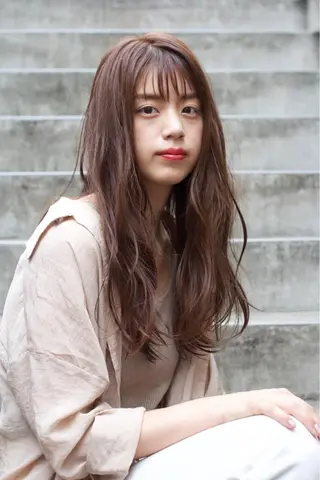 ロング CiNEMA daikanyama所属・透明感カラー🫧 今泉健太のヘアスタイル