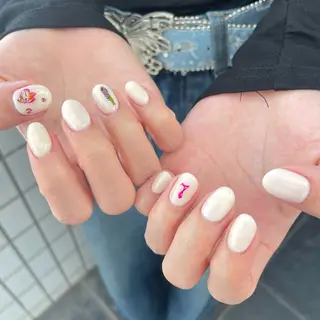 ネイル Nail ヌシん家 AKANEのネイルデザイン