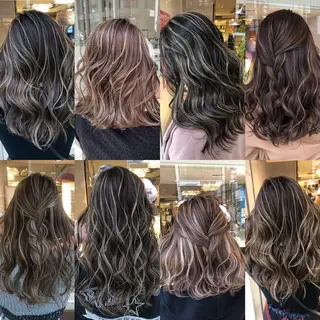 ロング カラー _ WHITE三宮店のヘアスタイル