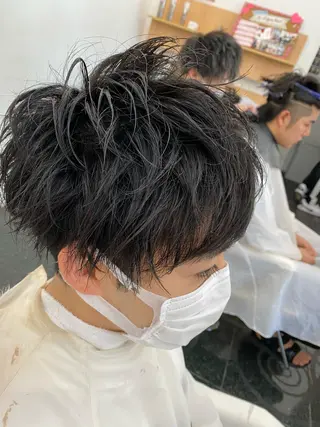 メンズ ✨艶髪✨ 竹澤佳臣のヘアスタイル