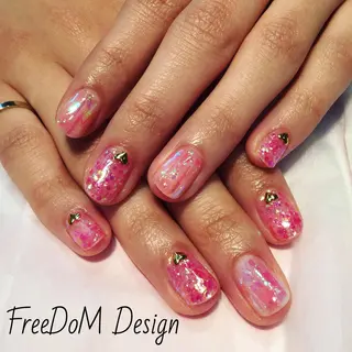 ネイル ＦreeDoＭ   Design所属・W KUMIのネイルデザイン