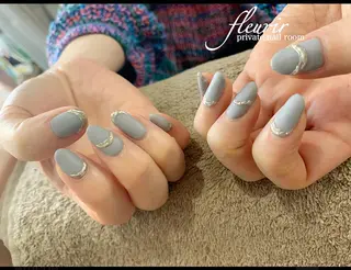 ネイル フルリール 【プライベートサロンのネイルデザイン