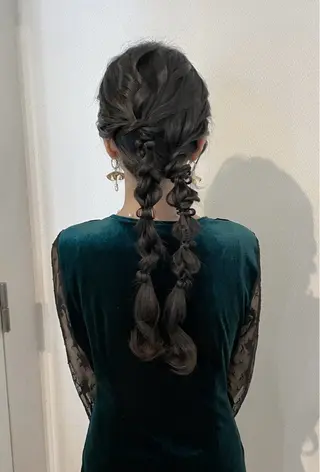 ロング 倉地 更彩のヘアスタイル