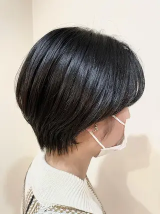 ショート ✨美髪サラ艶トレンド 橋柿 実紀✨のヘアスタイル
