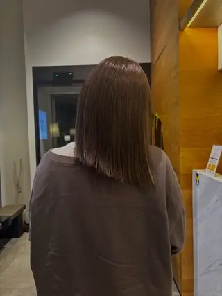 ミディアム com’sLibli 澤井凜のヘアスタイル