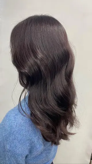 ロング 銀座/レイヤー /髪質改善/韓国ヘアのヘアスタイル