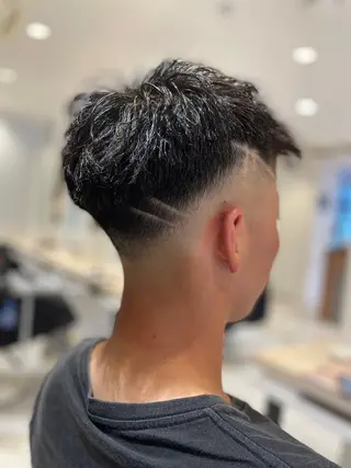 ショート メンズ メンズパーマ/カット / 古川　諒のヘアスタイル