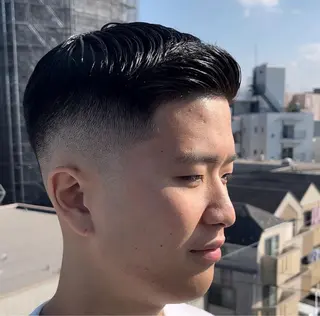 ショート メンズ BLISS BARBER ブリスバーバー所属・安立 玲於のヘアスタイル