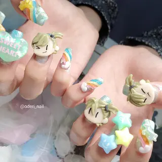 ネイル おで@ oderi_nailのネイルデザイン
