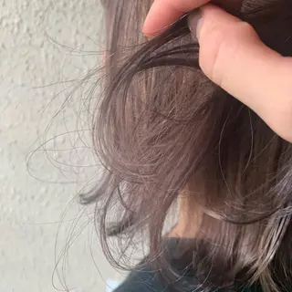ミディアム カラー chouette/ 根本優希のヘアスタイル
