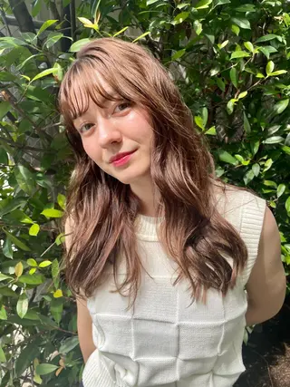 ロング 透明感カラー🪄 髪質改善♡田中みづきのヘアスタイル