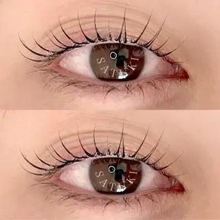 マツエク・マツパ Hair＆Eyelash SATUKI所属・永柳 香織のマツエク・マツパデザイン