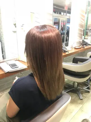 ミディアム 川村 綾のヘアスタイル