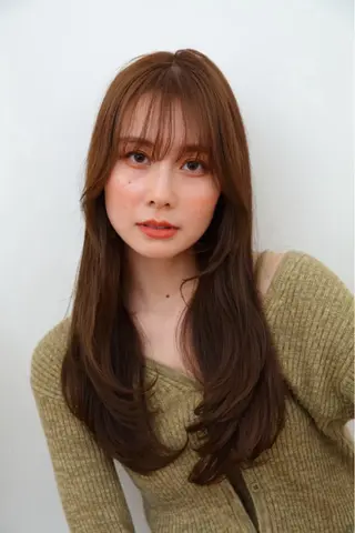 ロング カラー 透明感/ダブル カラー🧸こころのヘアスタイル