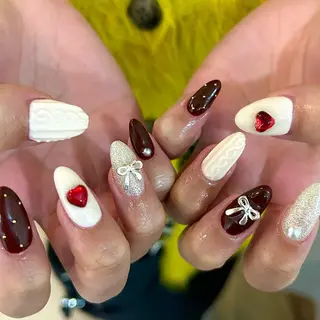 ネイル ⟡.·coco⟡.· 2月予約受付中のネイルデザイン