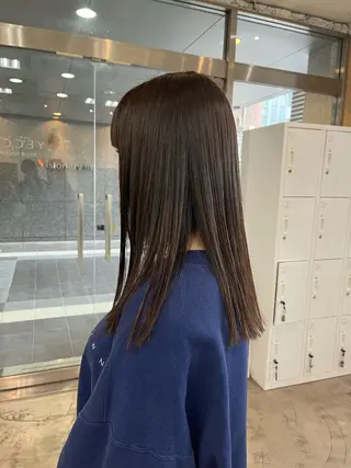 セミロング デザインカラー /るあんのヘアスタイル