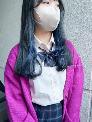 ロング カラー カラーパティシエ facce🌼ikoのヘアスタイル