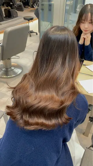 ロング カラー ✨髪質改善✨美髪 矯正🫧小泉のヘアスタイル